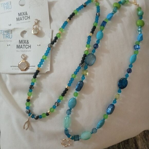 COPY - Handmade his&hers with 1 charm each - Picture 1 of 15